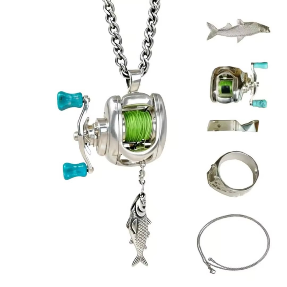 Conventional Reel - Men Women Mini Fishing Reel Jewelry