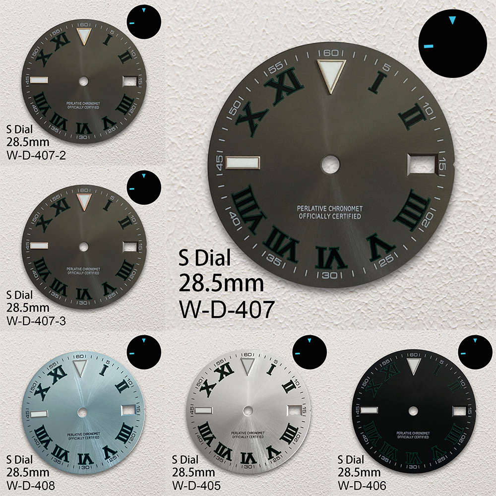 Reel Case - 28.5mm S Logo Dial Fit NH35/NH36/4R/7S
