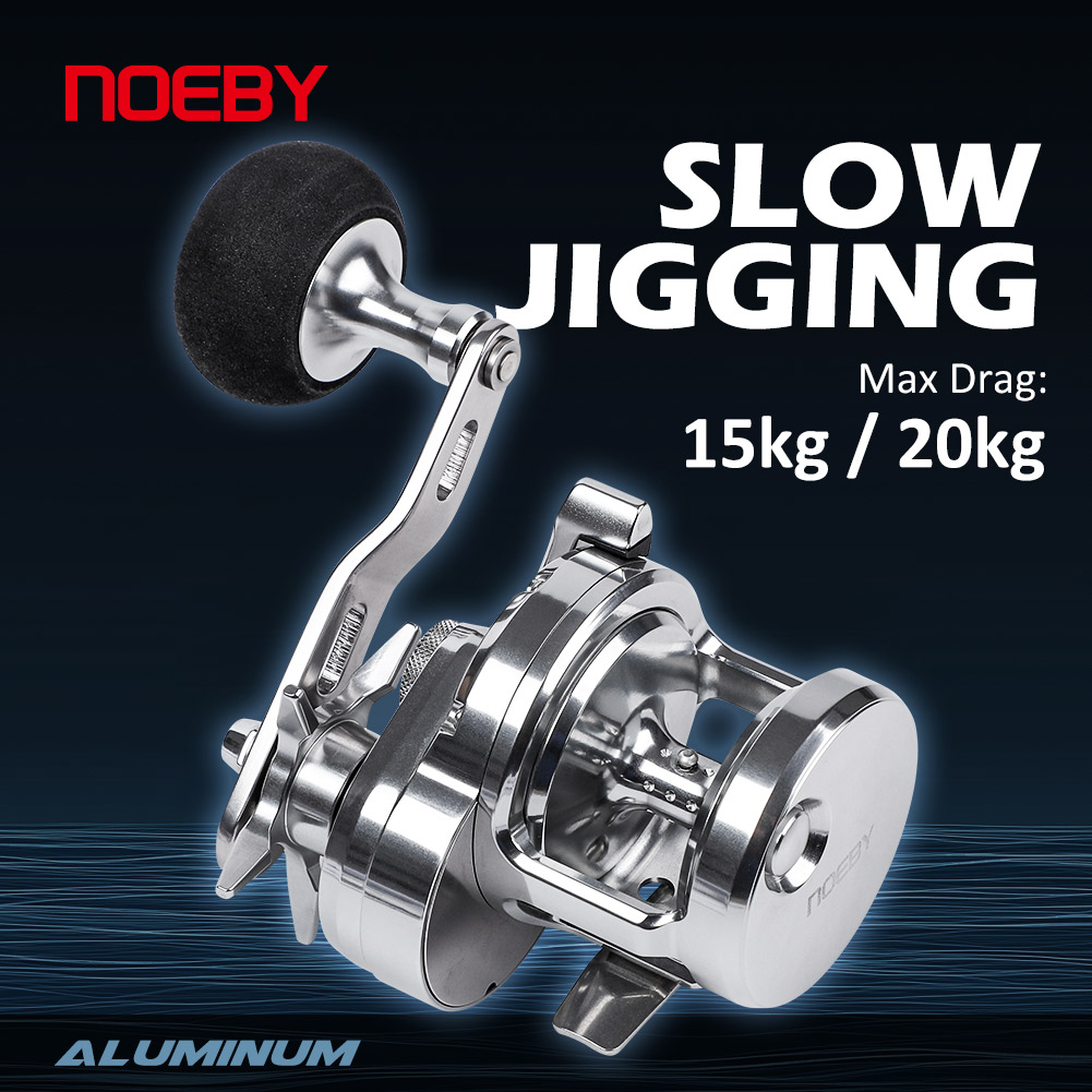Trolling Reel - NOEBY Slow Jigging Fishing Reel JG1500