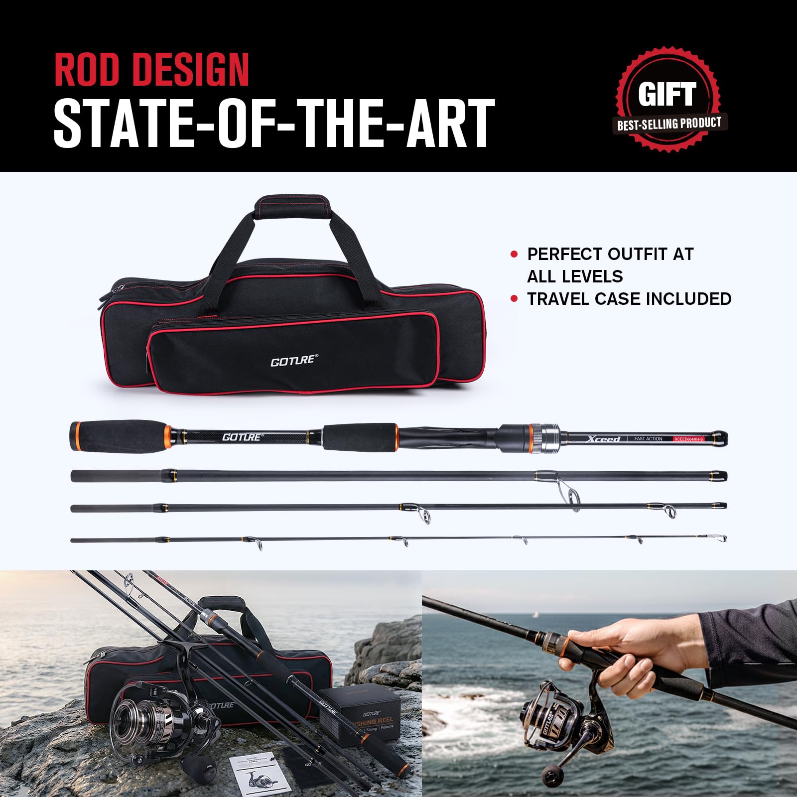 Goture Portable Spinning Fishi - Reel Bag incelemesi ve fiyatı