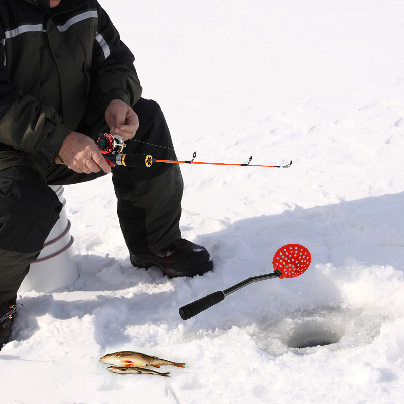 US Lixada Ice Fishing Rod Reel - Ice Fishing Reel incelemesi ve fiyatı