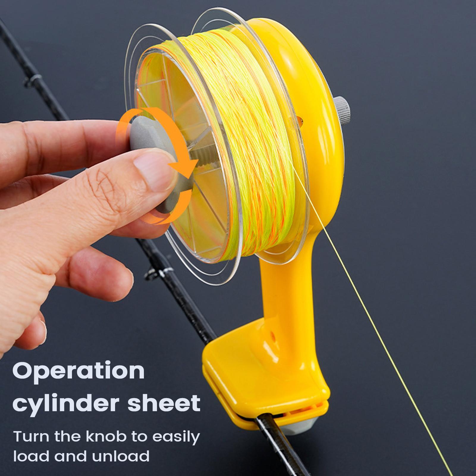 Fishing Line Spooler with Clam - Ice Fishing Reel incelemesi ve fiyatı