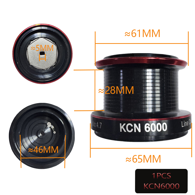 KCN6000 KCN8000 KCN10000 Spare - Reel Spare Spool incelemesi ve fiyatı