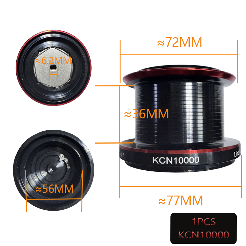 KCN6000 KCN8000 KCN10000 Spare - Reel Spare Spool incelemesi ve fiyatı
