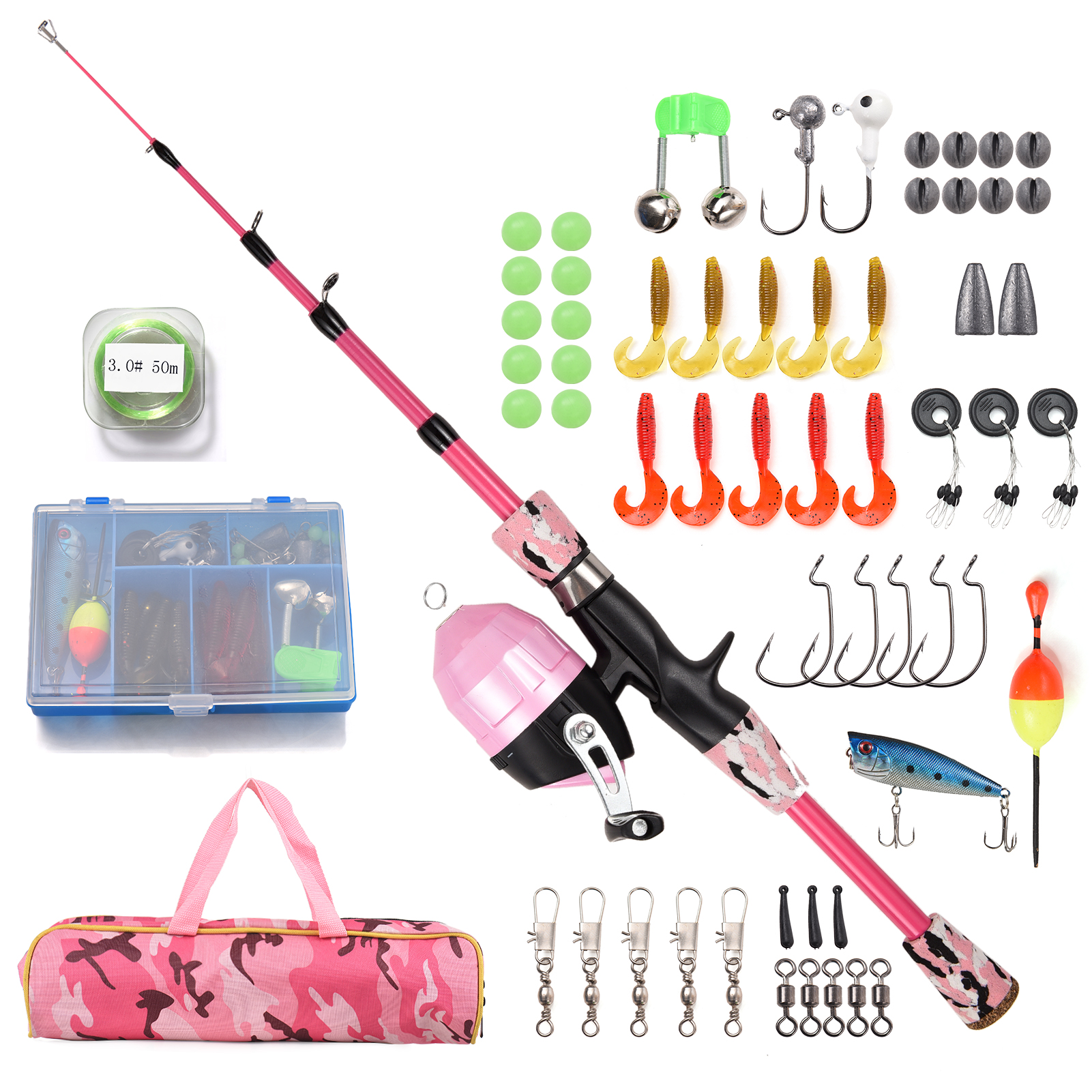 Kids Fishing Rod and Reel Comb - Spincast Reel incelemesi ve fiyatı
