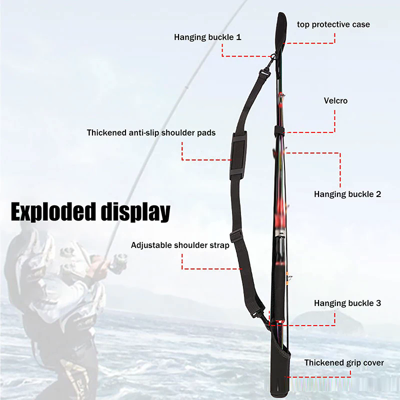 Adjustable Fishing Rod Storage - Reel Bag incelemesi ve fiyatı