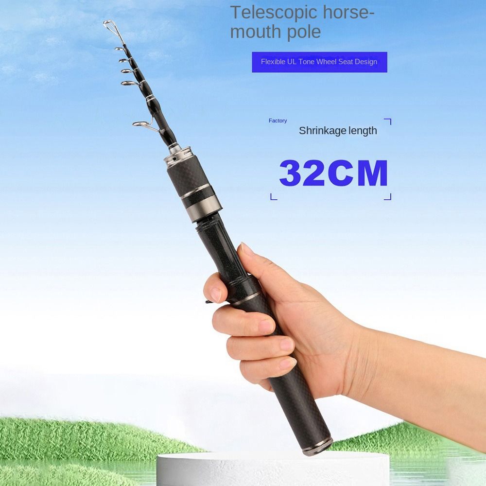 1.5m-1.8m Fishing Pole Rod Set - Spincast Reel incelemesi ve fiyatı
