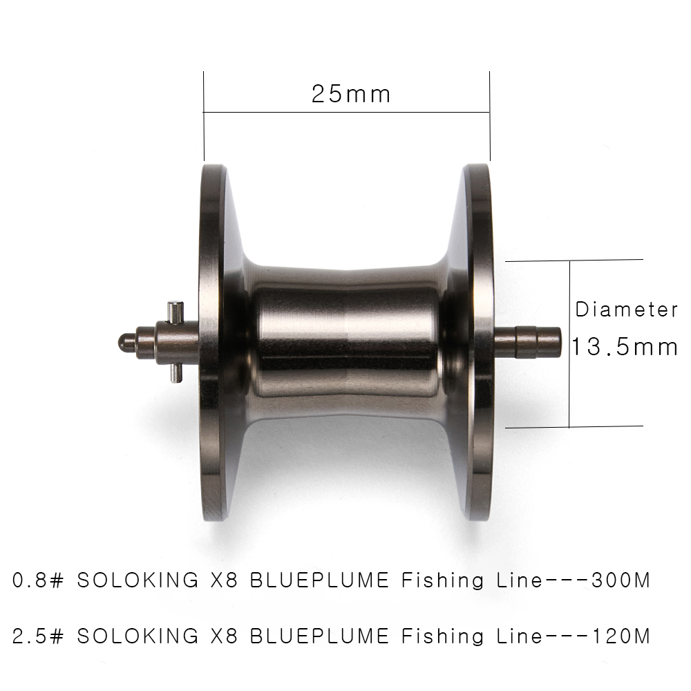 SOLOKING ASHMOON Deep Spool 5. - Reel Spare Spool incelemesi ve fiyatı