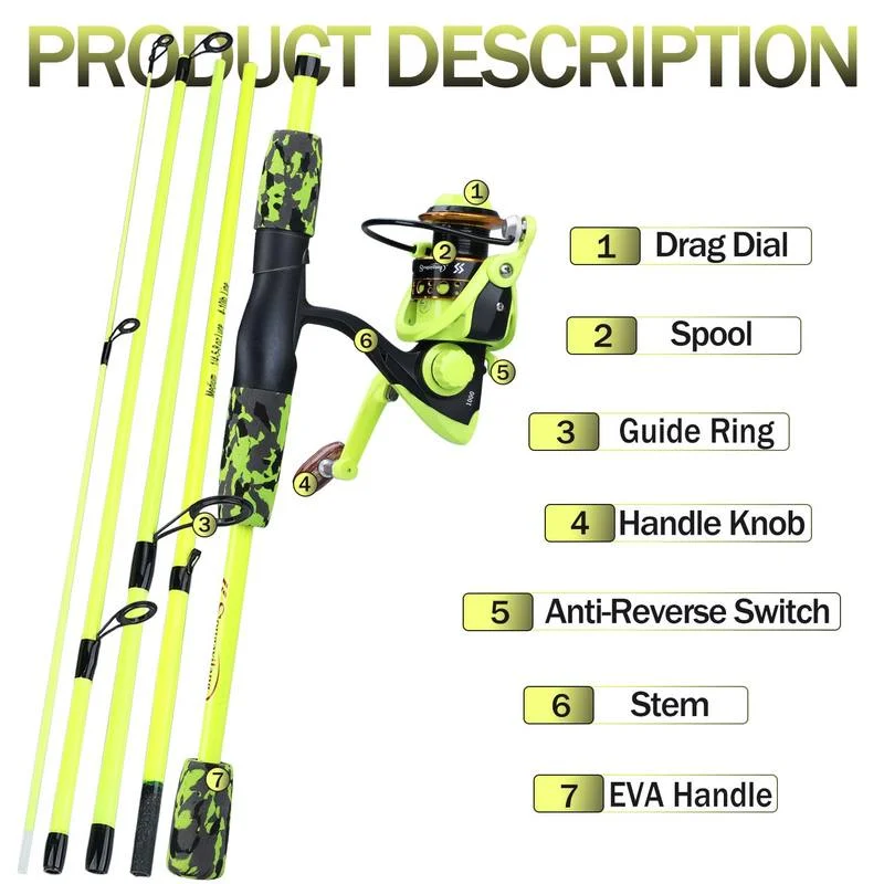 Sougayilang Portable 5 Section - Conventional Reel incelemesi ve fiyatı