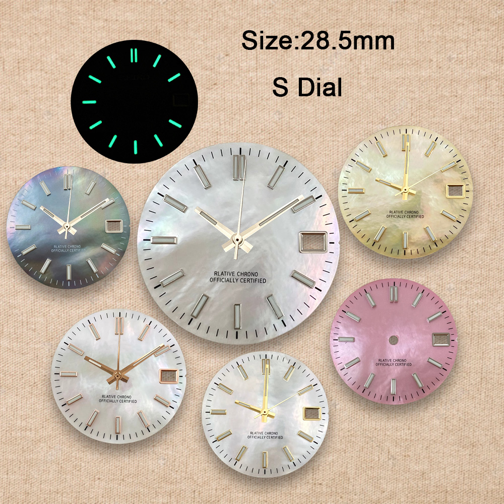 New 28.5mm S Logo NH35 Dial Lo - Reel Case incelemesi ve fiyatı
