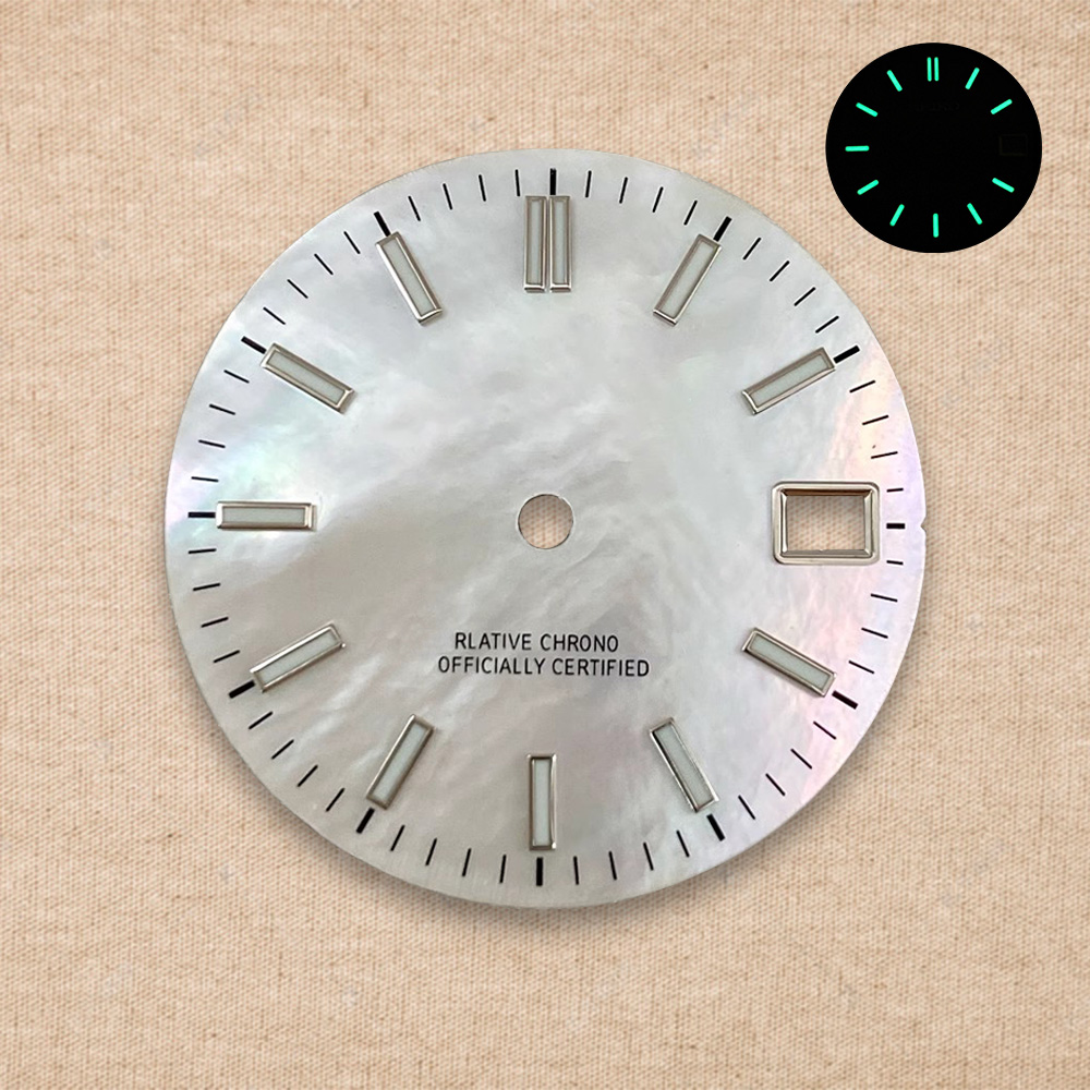 New 28.5mm S Logo NH35 Dial Lo - Reel Case incelemesi ve fiyatı