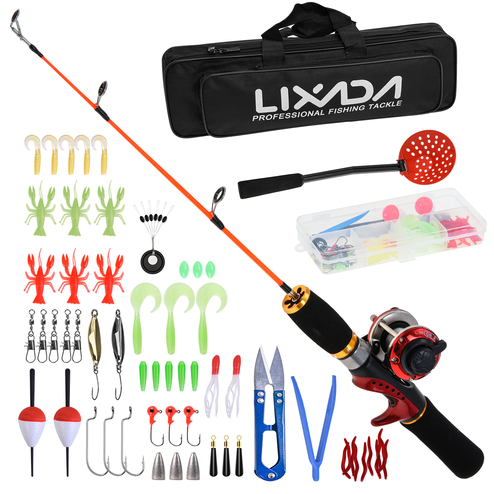 Lixada Ice Fishing Rod Reel Co - Ice Fishing Reel incelemesi ve fiyatı