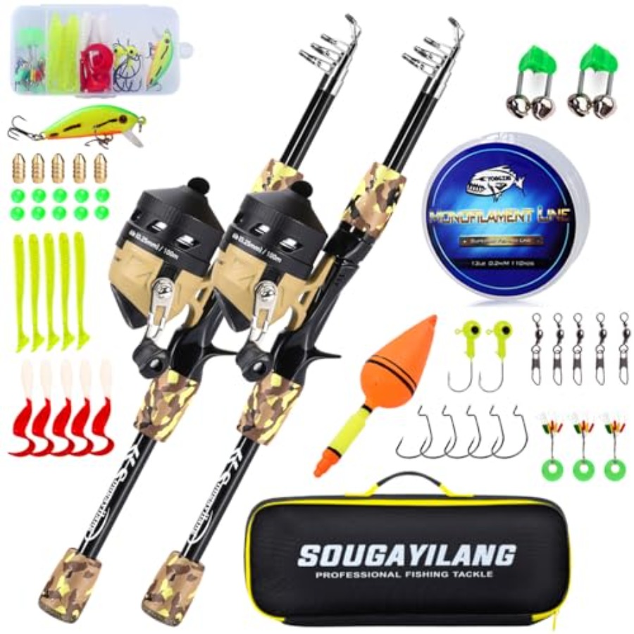 Fishing Rod and Reel Combo, Li - Spincast Reel incelemesi ve fiyatı